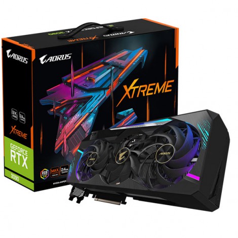 Card VGA Gigabyte GV-N3090AORUS X-24GD