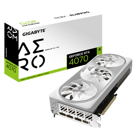 Card màn hình Gigabyte GV-N4070AERO OCV2-12GD