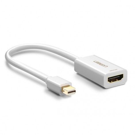 Cáp chuyển Mini Displayport to HDMI ( âm ) Ugreen 40361 hỗ trợ 4k