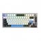 Bàn phím cơ Gaming Triple mode Dareu EK75 PRO AL (Trắng xanh)
