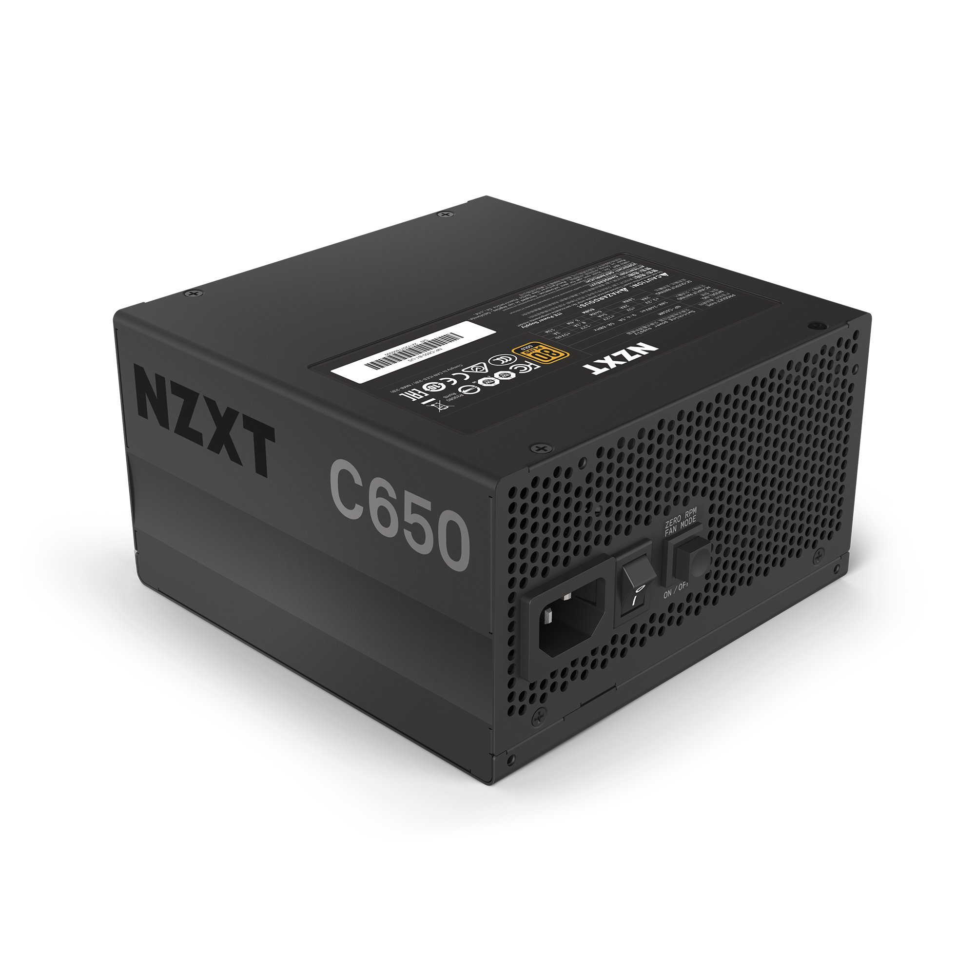 Nguồn máy tính NZXT C650M - 650W Gold full modular