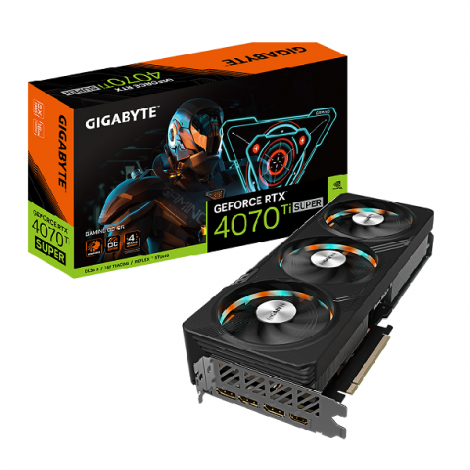 Card màn hình Gigabyte GeForce RTX 4070 Ti Super Gaming OC 16G (GV-N407TSGAMING OC-16GD)