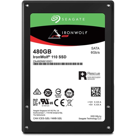 SSD 480GB SEAGATE IRONWOLF 110 ENTERPRISE ZA480NM10011