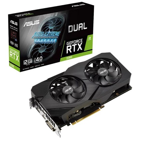 Card màn hình Asus DUAL-RTX2060-12G-EVO