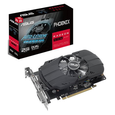 Card màn hình Asus Phoenix RX 550 2G
