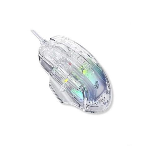 Chuột gaming có dây Aula S80 màu Trong suốt