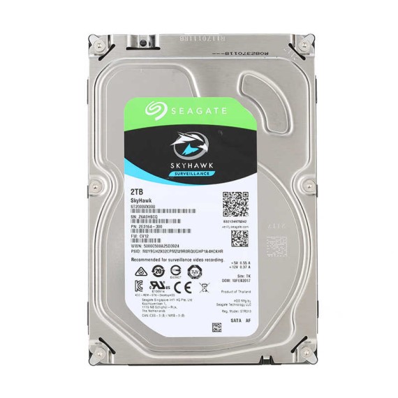 Ổ CỨNG SEAGATE SKYHAWK 2TB 3.5'' ST2000VX008 (CHUYÊN DỤNG CHO CAMERA)