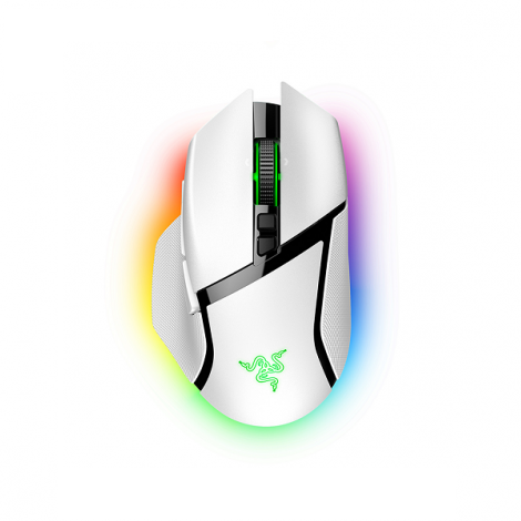 Chuột Gaming không dây Razer Basilisk V3 Pro White Edition RZ01-04620200-R3A1