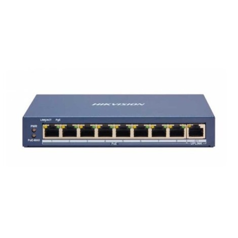 Switch PoE+ HIKVISION PoE+ DS-3E1309P-EI (8 x PoE 10/100Mbps, 1 x 1 Gbps)