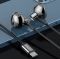 Tai nghe có dây Pisen Metalic Semi-In-Ear Type-C LV-TC02 (Black)