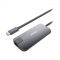Bộ chia / Hub Type-C -> HDMI +VGA+LAN Unitek Y-DK 09016 GY