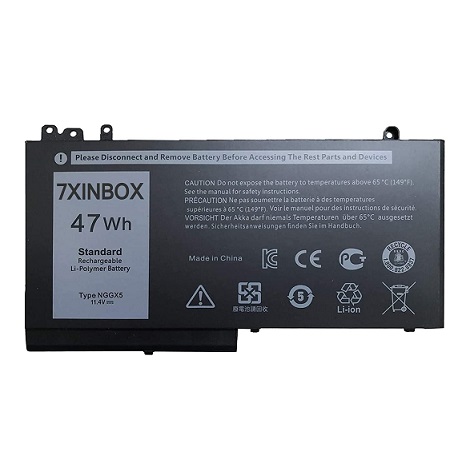 Pin Dell Latitude E5270/ E5470/ E5570/ NGGX5 (47Wh-3Cell)