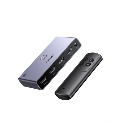 Bộ gộp HDMI 2.1 3 vào 1 ra hỗ trợ 8K@60Hz Ugreen 15604