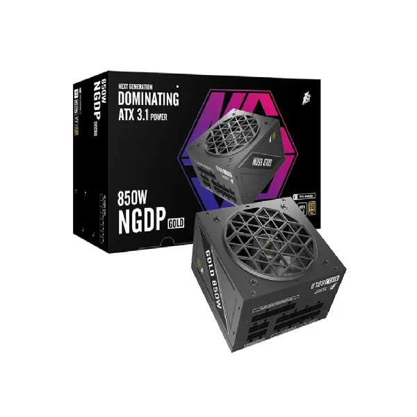Nguồn FIRST PLAYER (1STPLAYER) NGDP-GLD-850 850W Black (80 PLUS GOLD)