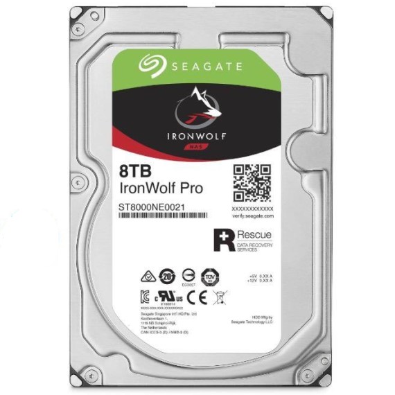 Ổ CỨNG HDD SEAGATE IRONWOLF PRO 8TB 3.5