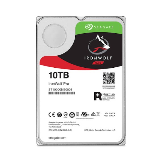Ổ CỨNG HDD NAS Ổ CỨNG HDD NAS SEAGATE IRONWOLF PRO 10TB 3.5