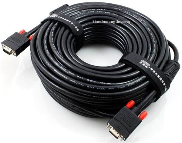 Cáp VGA Unitek LCD 3C+6 (10m) (Y-C 506A)