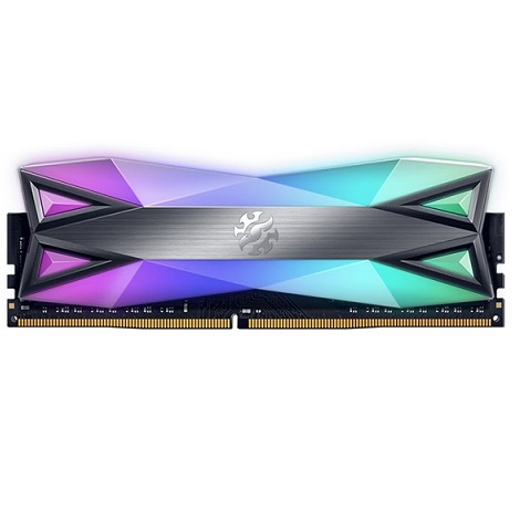 Ram PC Adata Spectrix D60G RGB 16GB (2x8GB) DDR4 3600Mhz (AX4U36008G18I-DT60)