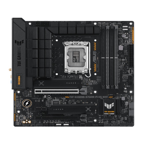 Mainboard Asus TUF Gaming B760M-PLUS WIFI II DDR5 (Intel B760/ Socket 1700/ M-ATX/ 4 khe ram/ 2.5 Gigabit LAN)