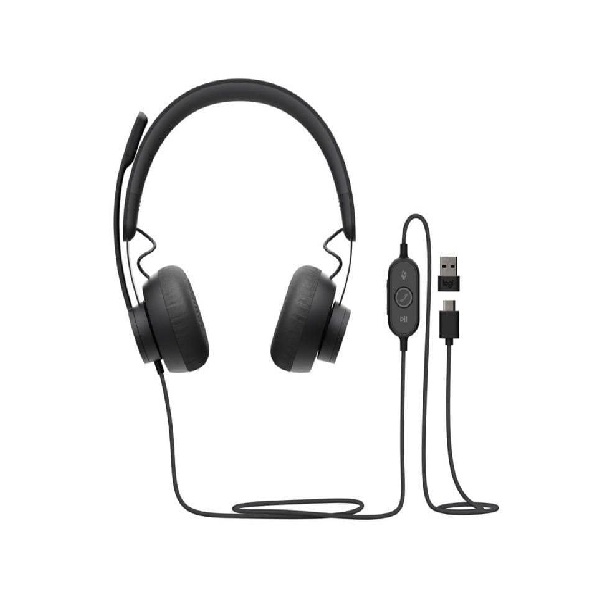 Tai nghe Logitech Zone Wired Teams (981-001096)