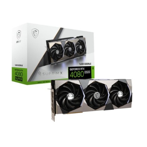 Card Màn Hình MSI GeForce RTX 4080 SUPER 16G SUPRIM X