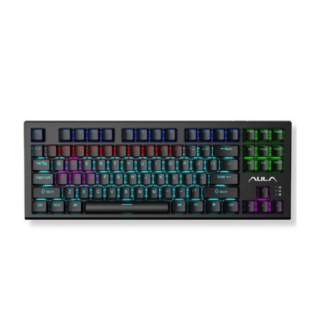 Bàn phím cơ Gaming có dây AULA F3032 màu Đen Brown Switch