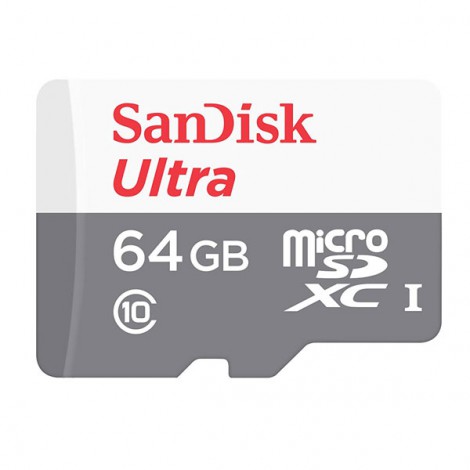 Thẻ Nhớ SanDisk microSD Ultra 64GB Class 10 SDSQUNR-064G-GN3MN
