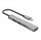 Bộ chia Type C ra 4 cổng USB 3.0 và 2.0 Orico AH-12F-GY-BP