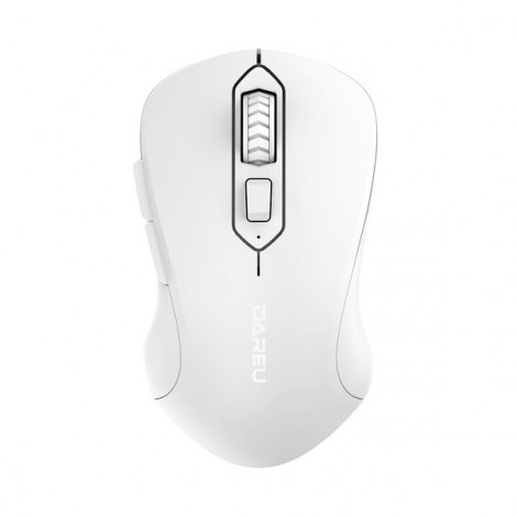 Chuột văn phòng không dây Silent DAREU LM115B màu trắng