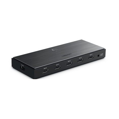 Bộ gộp HDMI 2.0 5 vào 1 ra hỗ trợ 4K@60Hz HDR Ugreen 50710