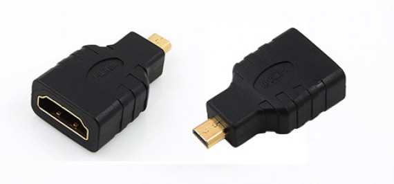 ĐẦU ĐỔI Micro HDMI (K) ->HDMI (L) UNITEK (Y-A 011)
