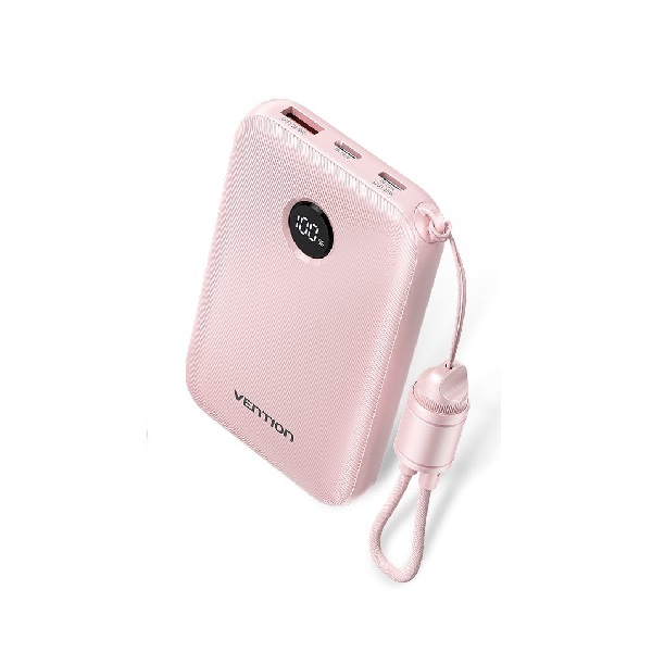 Sạc Dự Phòng VENTION FKA 10000mAh 22.5W FKAP0-C (FKA-P0-C) – Pink