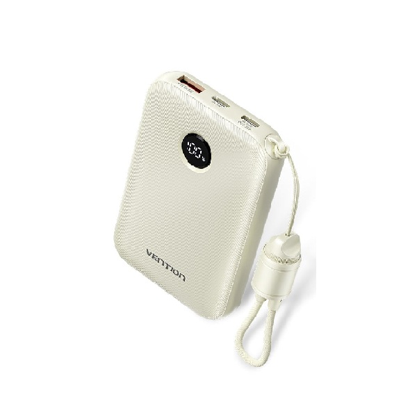 Sạc Dự Phòng VENTION FKA 10000mAh 22.5W FKAN0-C-TY (FKA-N0-CTY) - Beige