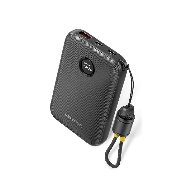 Sạc Dự Phòng VENTION FKA 10000mAh 22.5W FKAB0-C (FKA-B0-C) - Black