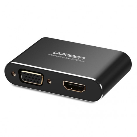 Bộ chuyển đa năng USB ra HDMI&VGA Ugreen 30963 