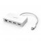 Bộ chia USB Type C 4 cổng USB 3.0 + LAN Ugreen 40382