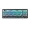 Bàn phím Gaming cơ không dây Machenike K500F-B94W Tri-Mode RGB Cyan GR Jade Switch