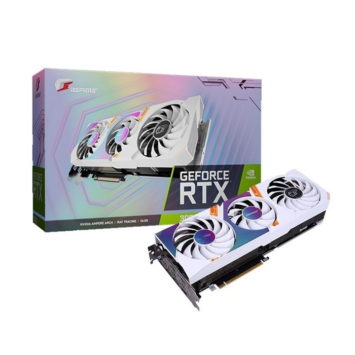 Card màn hình Colorful RTX 3060 Ti Ultra W OC LHR-V