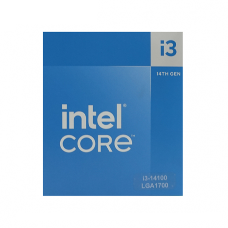 CPU Intel Core i3-14100 (4C/ 8T/ 3.5 GHz - 4.7 GHz/ 12MB/ 1700)