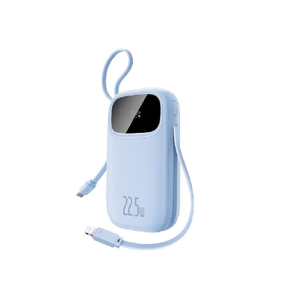 Sạc dự phòng Baseus EnerFill FC31 Qpow 3 Digital Display 10000mAh 22.5W P10082106313-00 (LVA056-1B-22) - Galaxy Blue