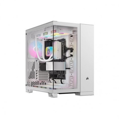Case Corsair 6500X Tempered Glass Mid-Tower White (CC-9011258-WW)