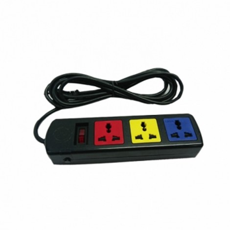 Ổ cắm kéo dài đa năng LIOA 3D32N (Đen)