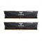 Ram Desktop TeamGroup T-Force Vulcan Black 32GB DDR5 Bus 6000Mhz