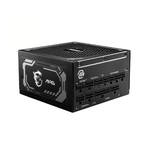Nguồn MSI MAG A1000GL 1000W (PCIE 5.0, ATX 3.1, 80 Plus Gold)