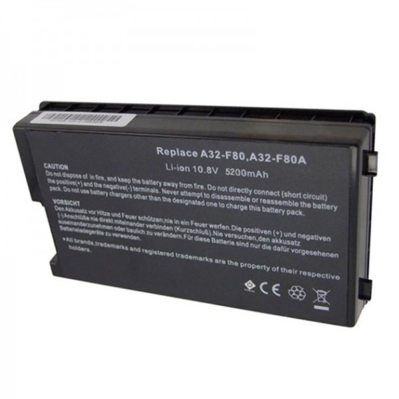 PIN LAPTOP ASUS A32-F80 5200MAH