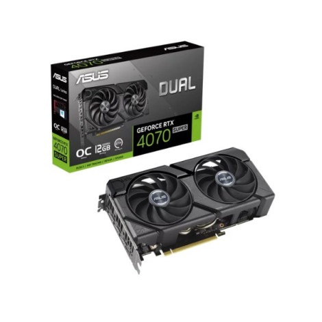 Card Màn Hình ASUS Dual GeForce RTX 4070 SUPER EVO OC Edition 12GB GDDR6X (DUAL-RTX4070S-O12G-EVO)