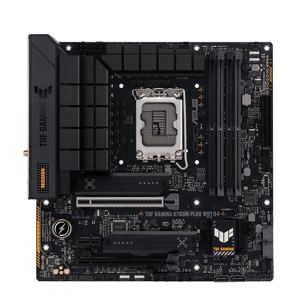 Mainboard Asus TUF GAMING B760M-PLUS WIFI II (4 x DDR5/ 128GB/ LGA 1700/ Micro ATX)