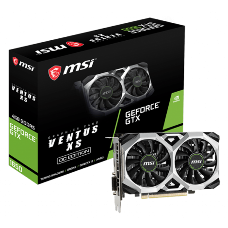 Card màn hình MSI GTX 1650 VENTUS XS 4G OCV1