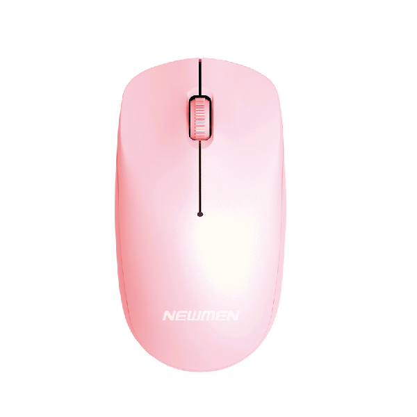 Chuột văn phòng không dây Newmen F007 (Hồng)