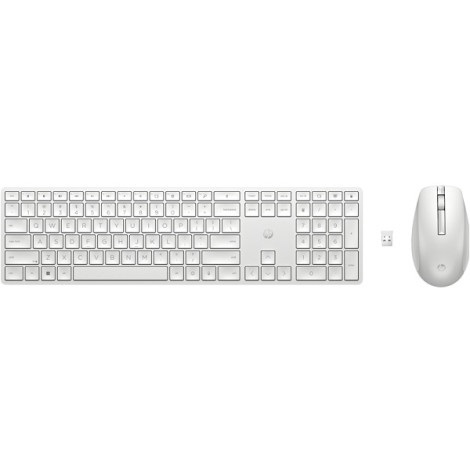 Combo Bàn phím và Chuột không dây HP 650 4R016AA màu Trắng